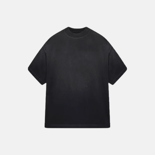Vintage Black Blank Heavyweight 300GSM T-shirt - Premium quality, 100% cotton t-shirt with a durable 300GSM fabric weight, perfect for layering or wearing on its own. Available in a variety of sizes and colours for ultimate comfort and style.