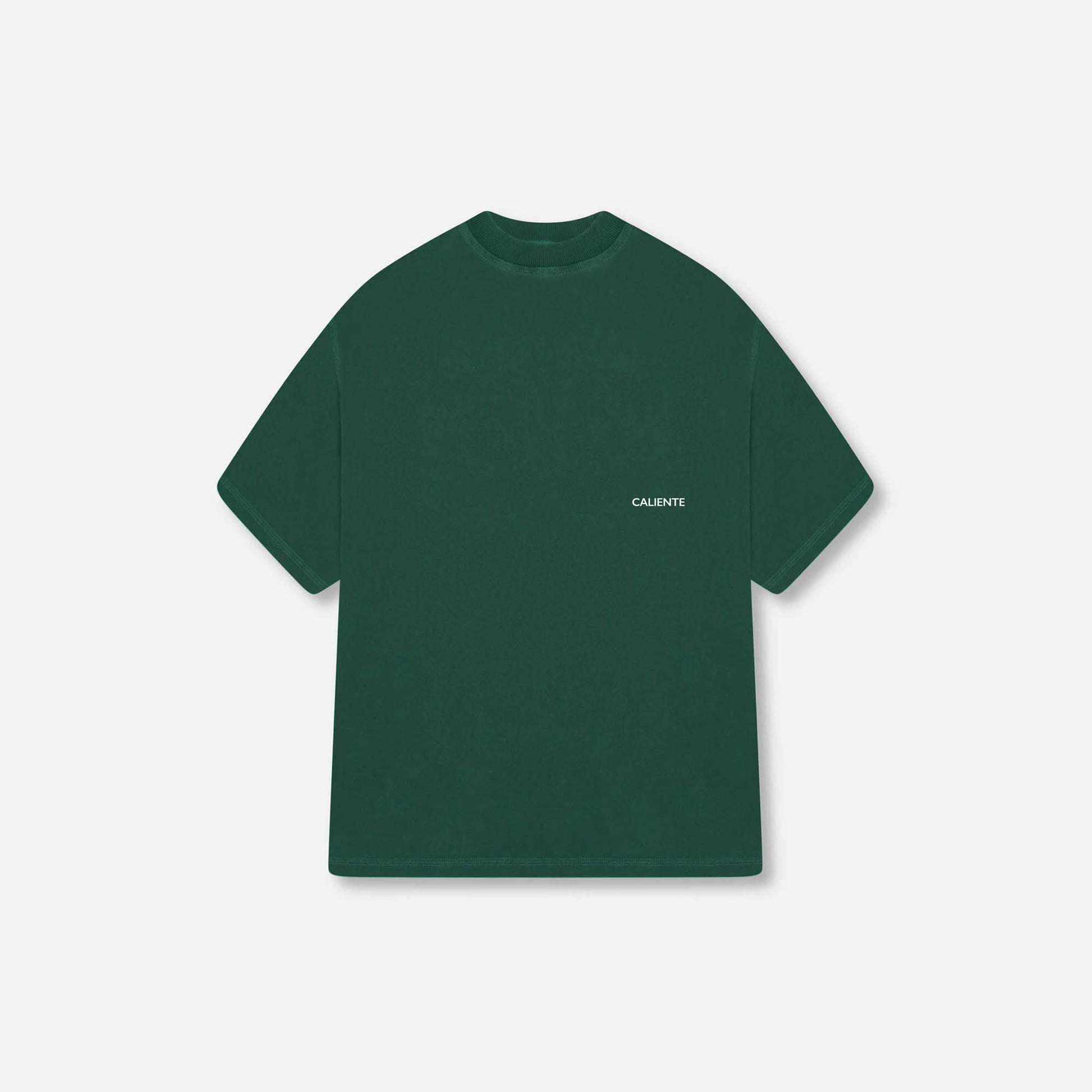 Green oversized boxy fit t-shirt for men and women, stylish and comfortable casual wear, perfect for a relaxed, laid-back look. Soft cotton fabric, available in various sizes, ideal for layering or wearing alone. Trendy streetwear style with a loose, modern fit. Luxury Garment.

300GSM, Made in Portugal.

Similar to Represent, Cole Buxton.